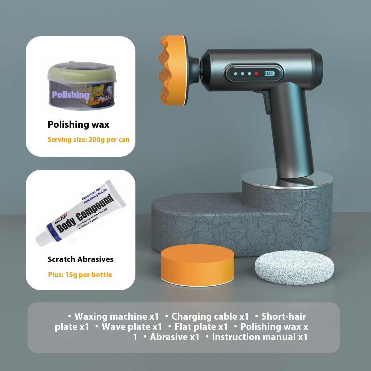 GlossLab™ Mini Wireless Polishing & Waxing Machine