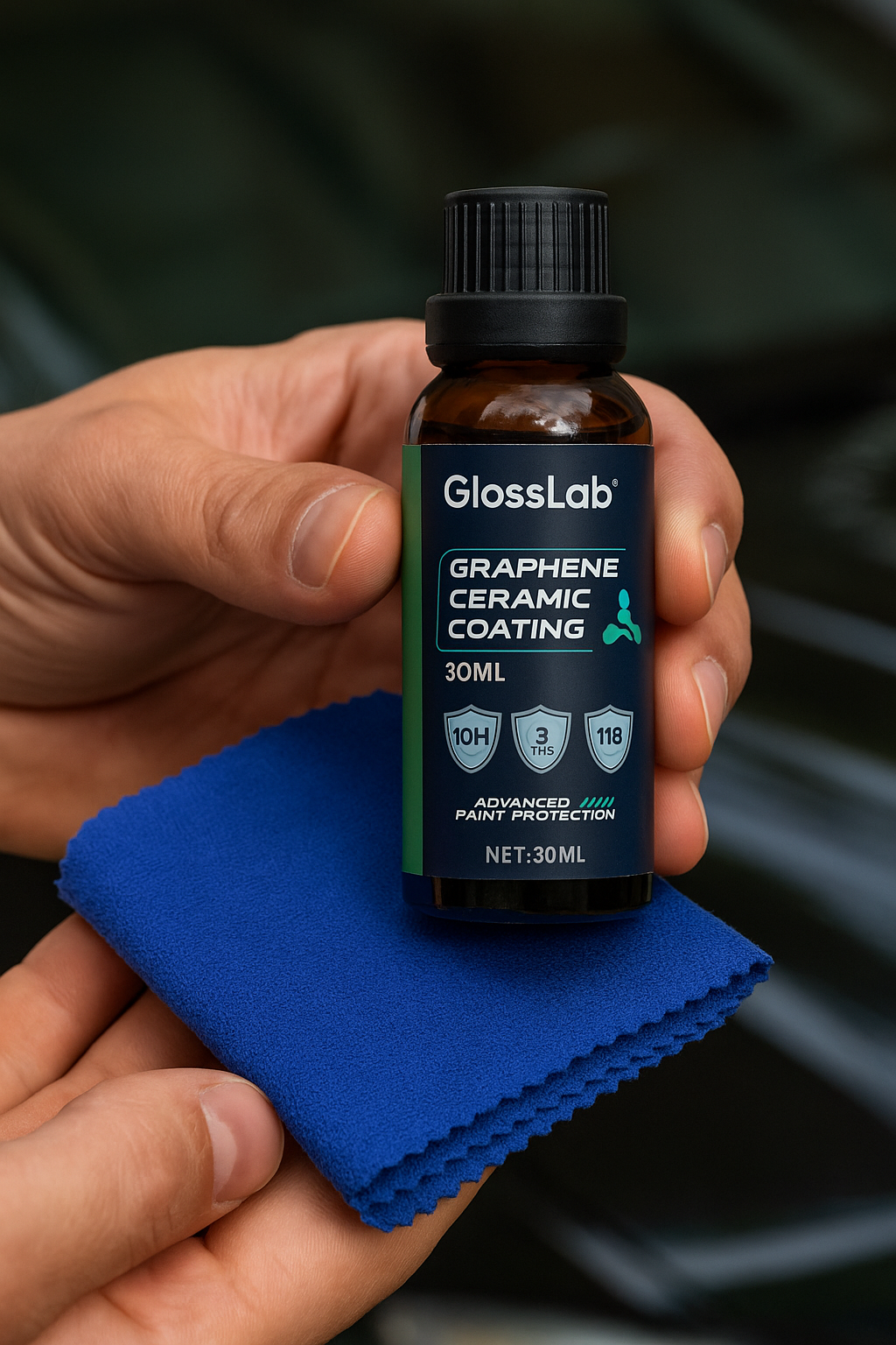 GlossLab™ Graphene Ceramic Coating 30ML – Advanced Paint Protection