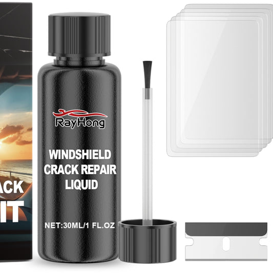 GlossLab™ Windshield Crack Repair Fluid – Clear Vision Formula