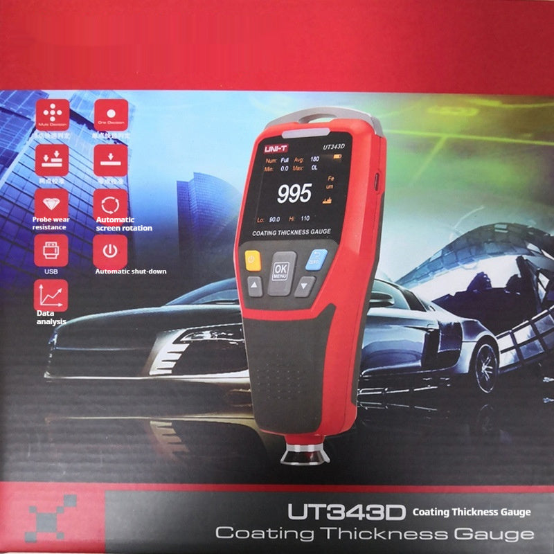 GlossLab™ Coating Thickness Gauge – Professional Paint Depth Meter