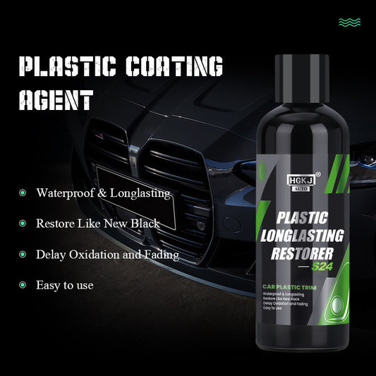 GlossLab™ Plastic Restoration Coating – Deep Black Finish