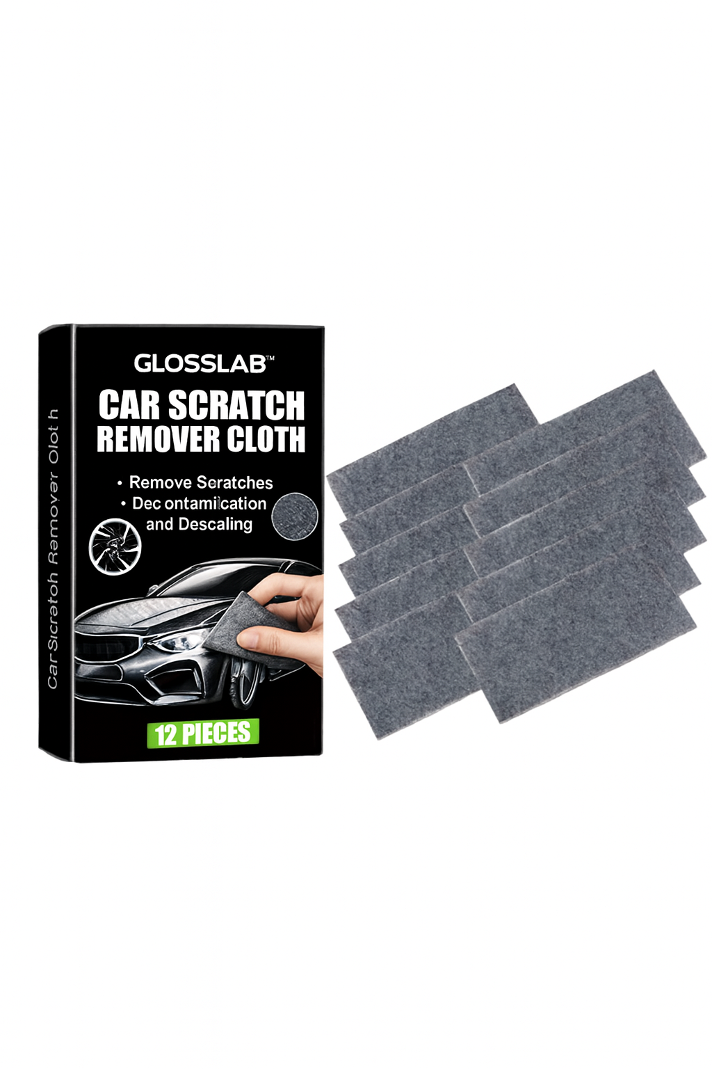 GlossLab™ Scratch Remover Cloth – Instant Paint Repair Pad