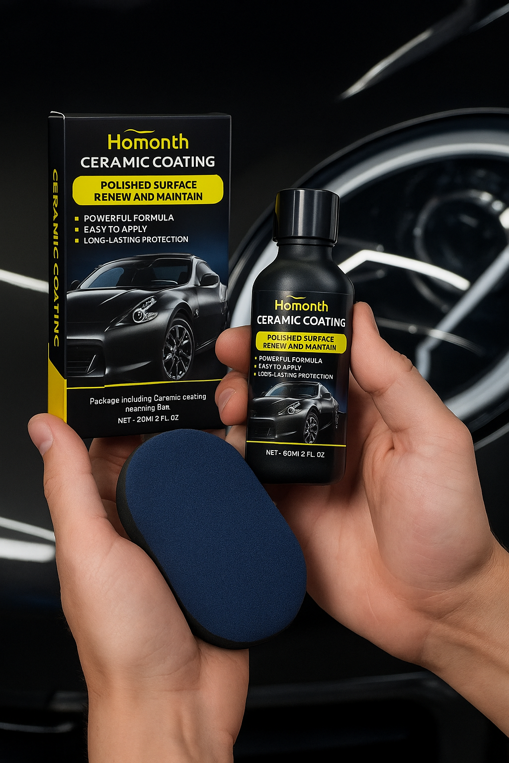 GlossLab™ Ceramic Coating Kit – Deep Gloss & Paint Protection