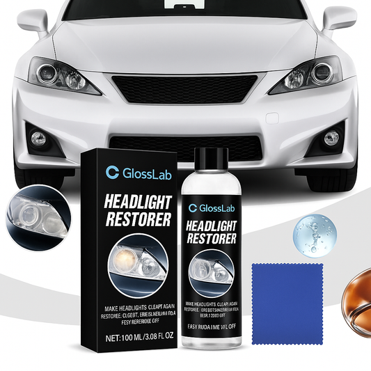 GlossLab™ Headlight Restoration & Polishing Kit – Crystal Clear Finish