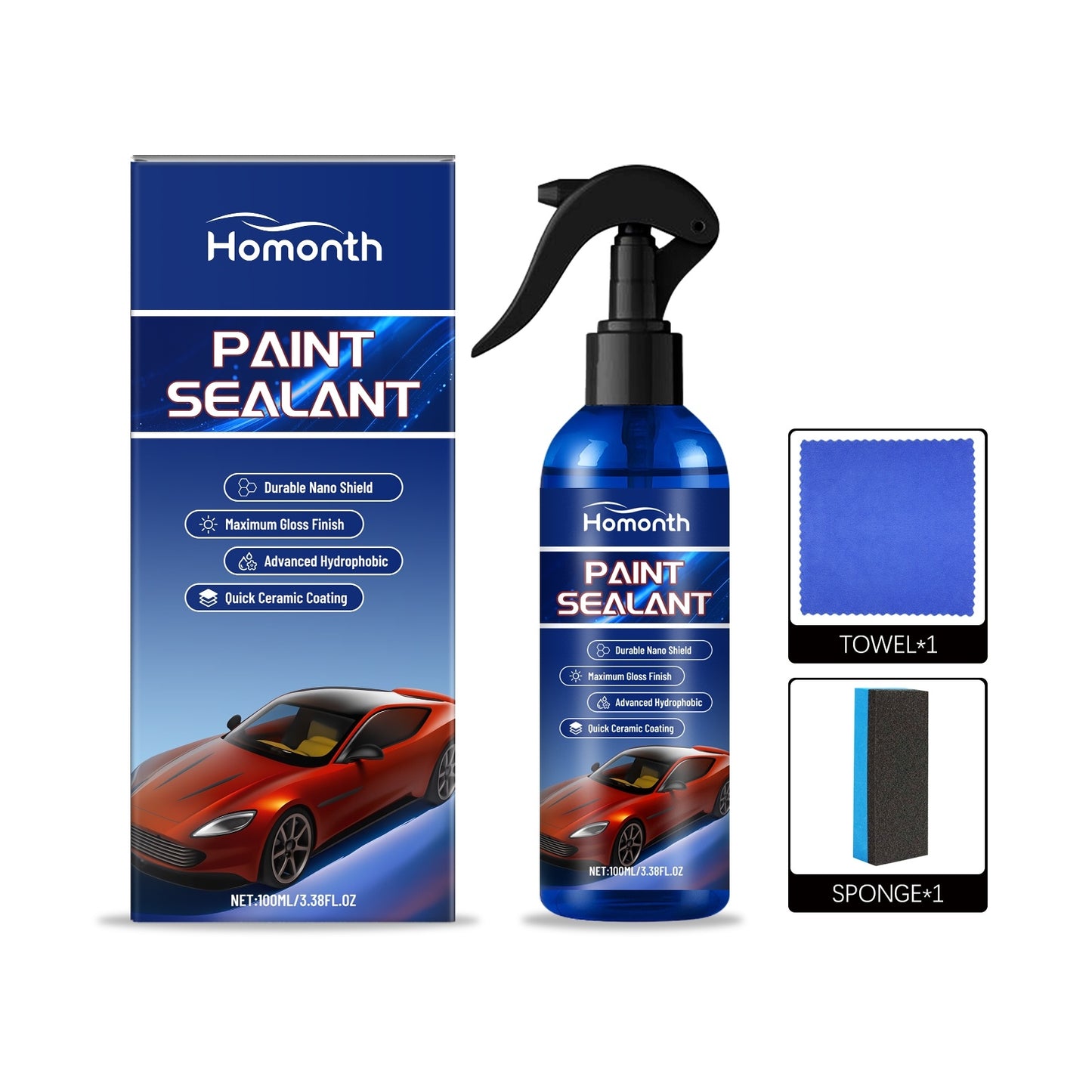 GlossLab™ Paint Sealant Ceramic Coating Set