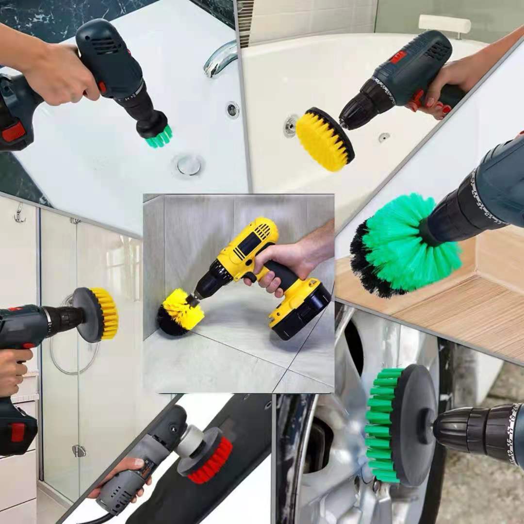 GlossLab™ Electric Wheel & Rim Cleaning Brush Kit