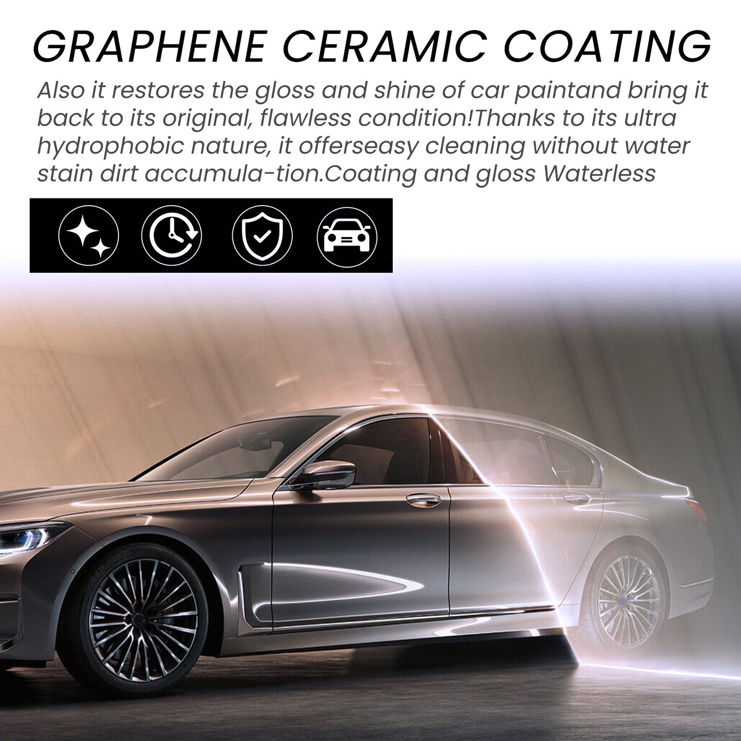 GlossLab™ Graphene Ceramic Coating Pro – Ultra-Gloss Protection (50 ml / 70 ml)