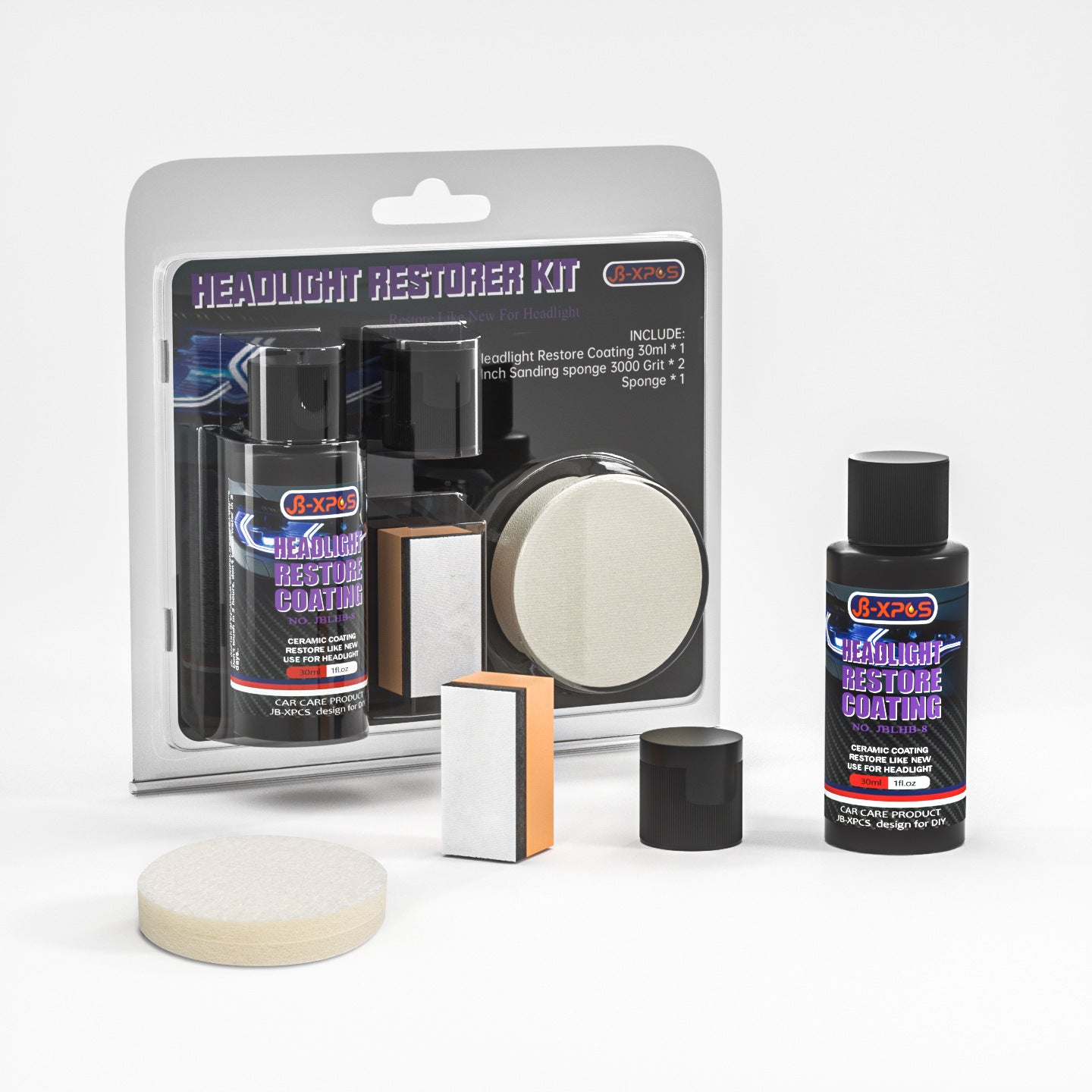 GlossLab™ Headlight Restoration & Ceramic Protection Kit