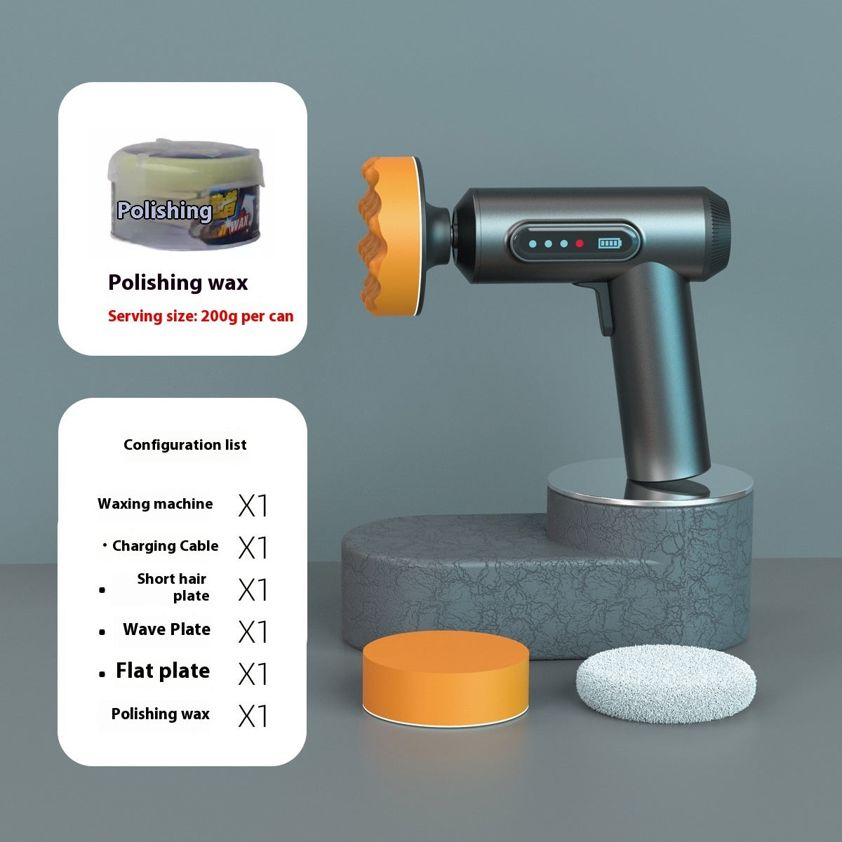 GlossLab™ Mini Wireless Polishing & Waxing Machine